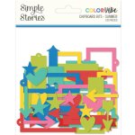 Simple Stories - Chipboard Bits - Summer