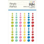 Simple Stories - Color Vibe Enamel Dots - Summer