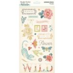 Simple Stories - 6X12 Chipboard - Wildflower