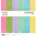 Simple Stories - 12X12 Vintage Basics Kit - Simple Vintage Life in Bloom
