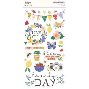 Simple Stories - 6X12 Chipboard - The Little Things