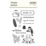 Simple Stories - Clear Stamp - The Holiday Life