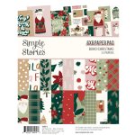 Simple Stories - 6X8 Paper Pad - Boho Christmas