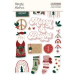 Simple Stories - Sticker Book - Boho Christmas
