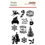 Simple Stories - Clear Stamp - Simple Vintage Dear Santa