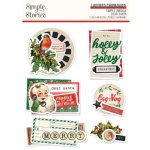 Simple Stories - Layered Chipboard - Simple Vintage Dear Santa