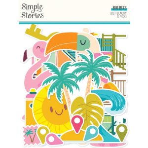 Simple Stories - Big Bits - Just Beachy