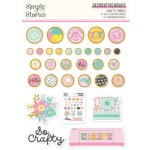 Simple Stories - Decorative Brads - Crafty Things