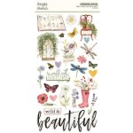 Simple Stories - 6X12 Chipboard - Simple Vintage Meadow Flowers