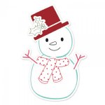 Sizzix - Stamp and Dies - Snowman 2