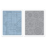 Tim Holtz - Embossing Folders - Blueprint Gears