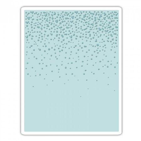 Sizzix Texture Fades Embossing Folder Snowfall/Speckles by Tim Holtz