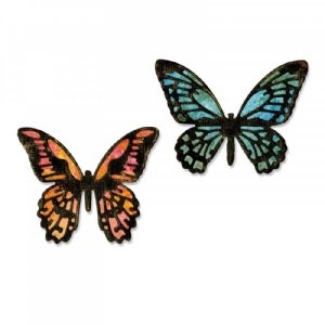 Sizzix - Tim Holtz - Dies - Mini Detailed Butterflies