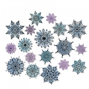 Tim Holtz - Dies - Swirly Snowflakes