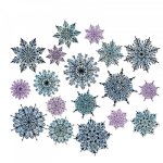 Tim Holtz - Dies - Swirly Snowflakes