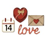 Tim Holtz  - Side Order Set - Valentine