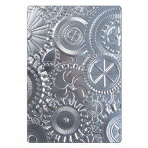 Tim Holtz - 3D Embossing Folder - Mechanics