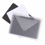 Sizzix - Plastic Envelopes, 5" X 6 7/8" W/Magnetic Sheets, 3 Pack