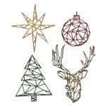 Tim Holtz - Dies - Geo Christmas (4pk)