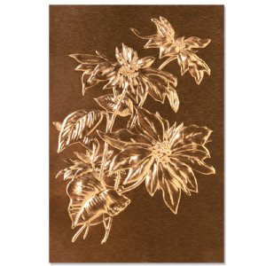 Tim Holtz - 3D Embossing Folder - Poinsettia