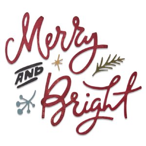 Tim Holtz - Dies - Merry & Bright