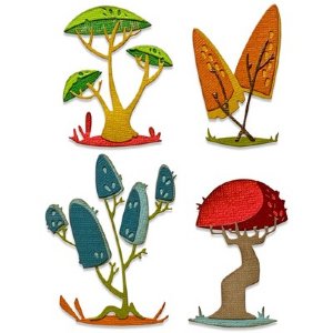 Tim Holtz - Dies - Funky Toadstools