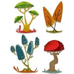 Tim Holtz - Dies - Funky Toadstools