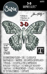 Tim Holtz - 3D Embossing Folder - Butterfly