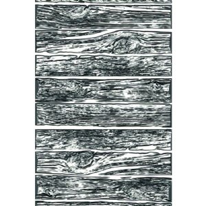 Tim Holtz - 3D Embossing Folder - Mini Lumber