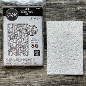 Tim Holtz - 3D Embossing Folder - Mini Cobblestone