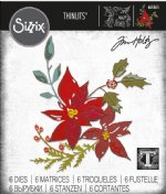 Tim Holtz - Dies - Festive Bouquet (6pk)