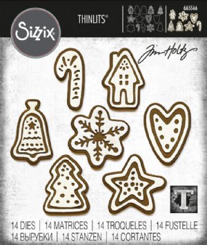 Tim Holtz - Dies - Christmas Cookies (14pk)