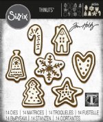 Tim Holtz - Thinlits Die Set - Christmas Cookies (14pk)