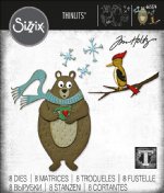 Tim Holtz - Thinlits Die Set - Cozy Winter (8pk)