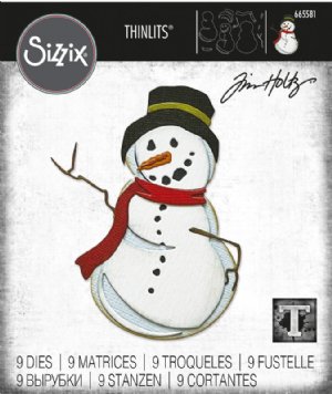 Tim Holtz - Dies - Mr. Frost (9pk)