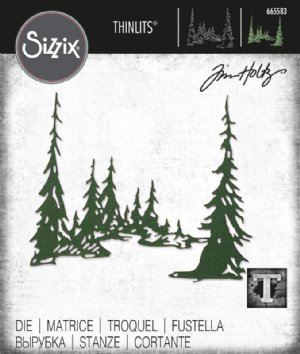 Tim Holtz - Thinlits Die - Tall Pines