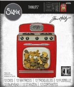 Tim Holtz - Dies - Retro Oven (12pk)