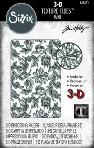 Tim Holtz - 3D Embossing Folder - Mini Botanical