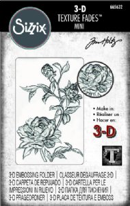 Tim Holtz - 3D Embossing Folder - Mini Roses