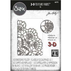 Tim Holtz - 3D Embossing Folder - Doily