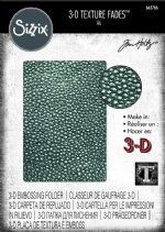 Tim Holtz - Embossing Folder - Cracked Leather