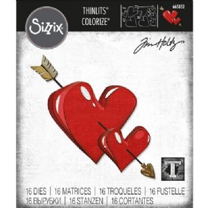 Tim Holtz - Dies - Colorize - Lovestruck