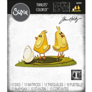 Tim Holtz - Dies - Colorize - Papercut Chicks