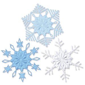Sizzix - Embossing Folder - Winter Snowflakes