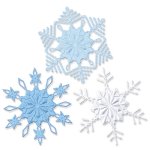 Sizzix - Embossing Folder - Winter Snowflakes