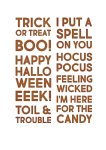 Tim Holtz - Dies - Bold Text Halloween