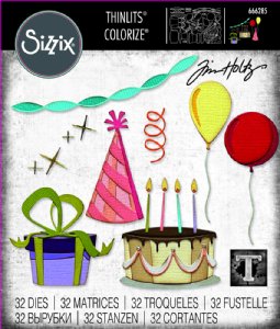 Tim Holtz - Dies - Colorize - Celebrate