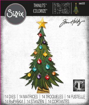 Tim Holtz - Dies - Colorize - Trim a Tree