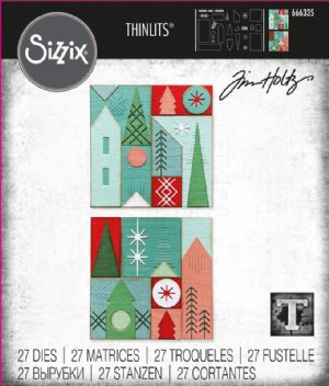 Tim Holtz - Dies - Holiday Blocks