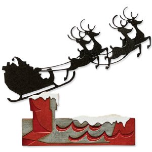 Tim Holtz - Dies - Reindeer Sleigh